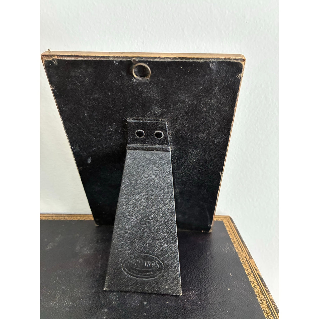 Vintage 1930 Art Deco "Mother" motto print with golden ornate frame