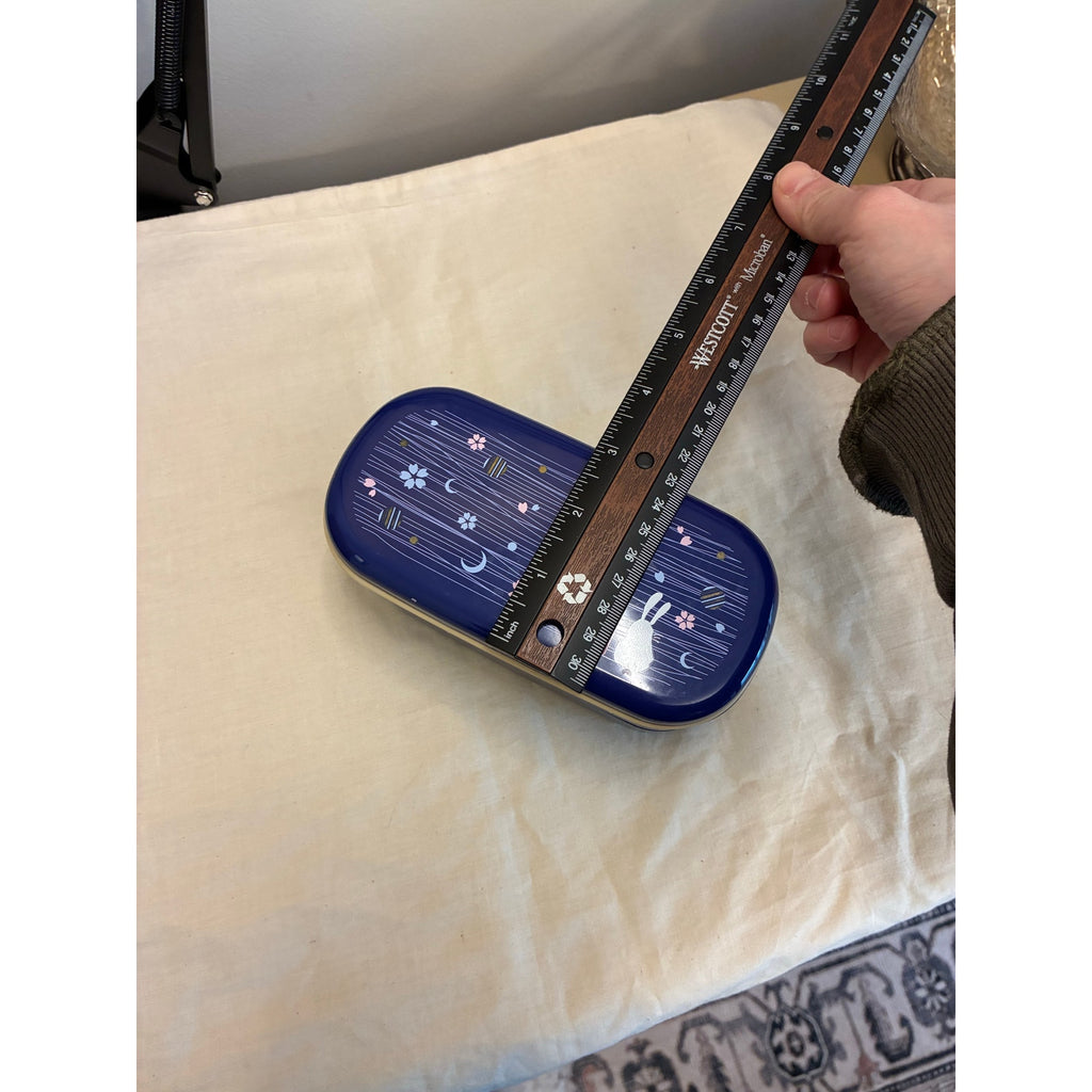 Japanese Bento Lunch Box with Chopsticks – Blue Rabbit Moon Design