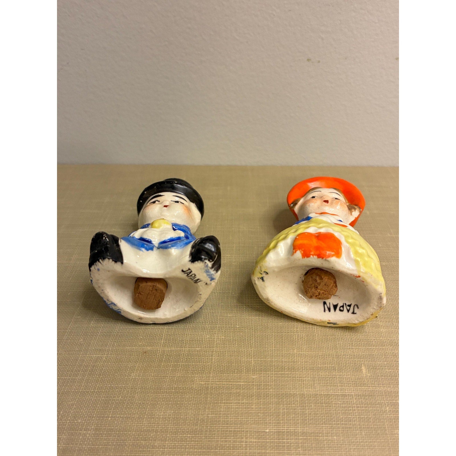 Vintage Made in Japan Couple Salt & Pepper Shakers