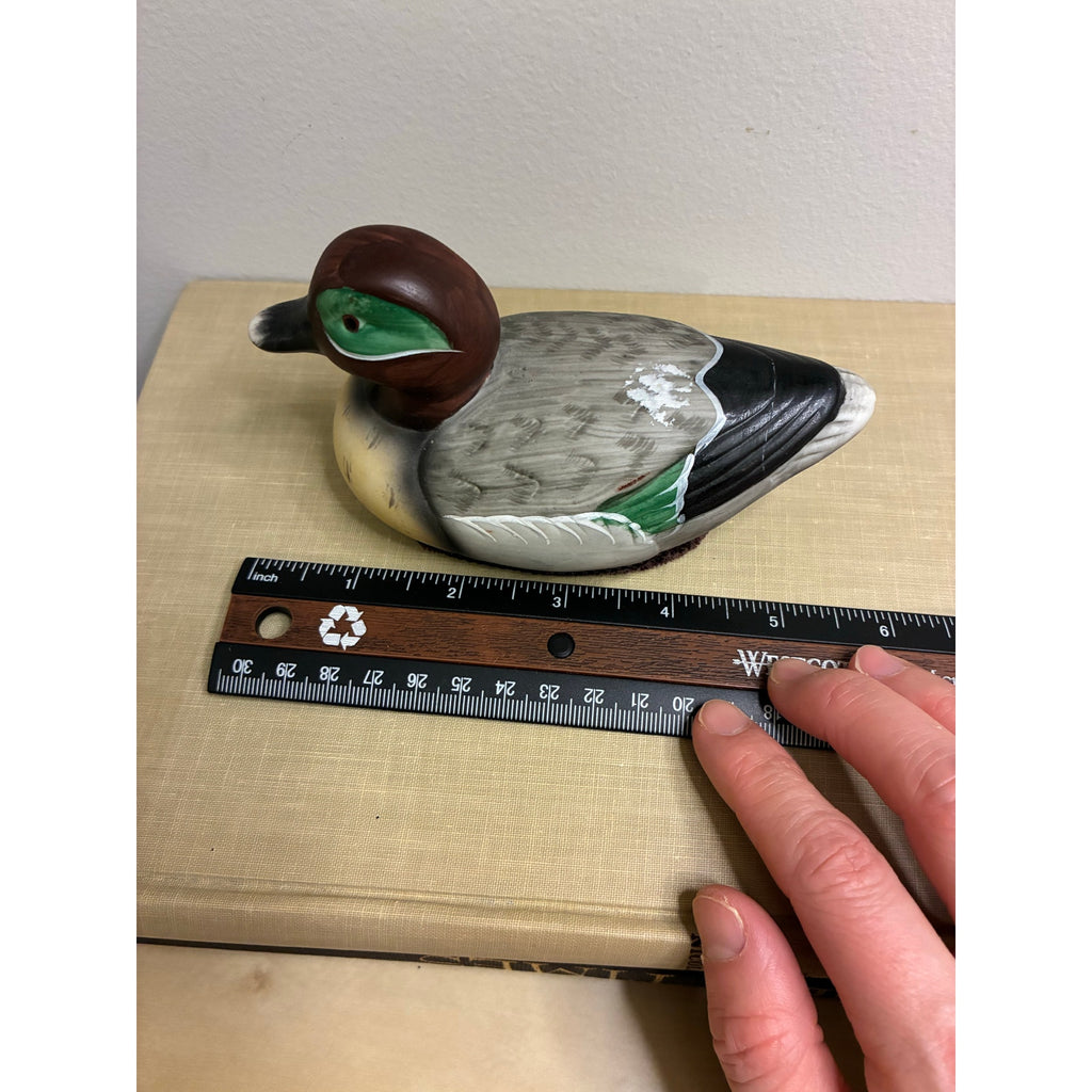 Heritage Mint Hand-Carved Wooden Mallard Duck Decoy