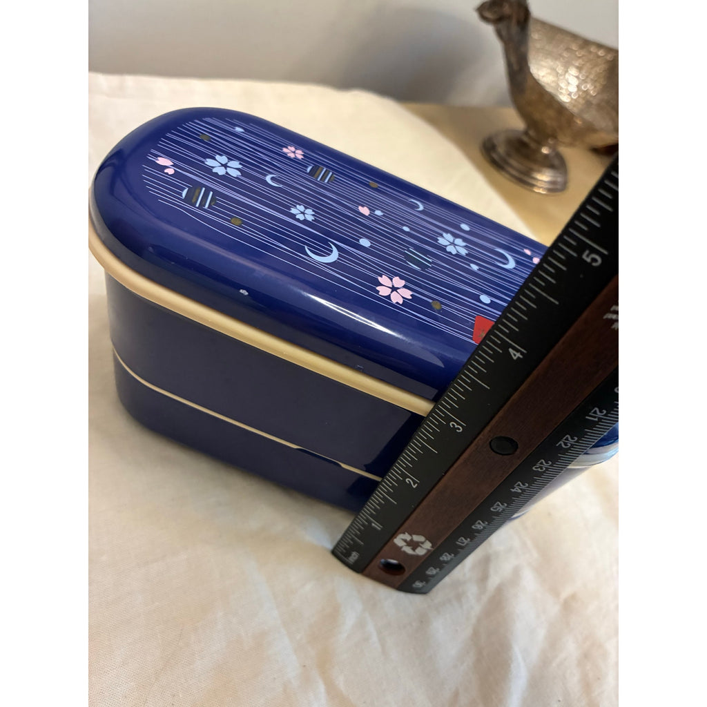 Japanese Bento Lunch Box with Chopsticks – Blue Rabbit Moon Design