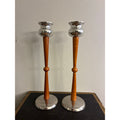Vintage Mid-century modern candle holders, Danish, MCM, Set of 2
